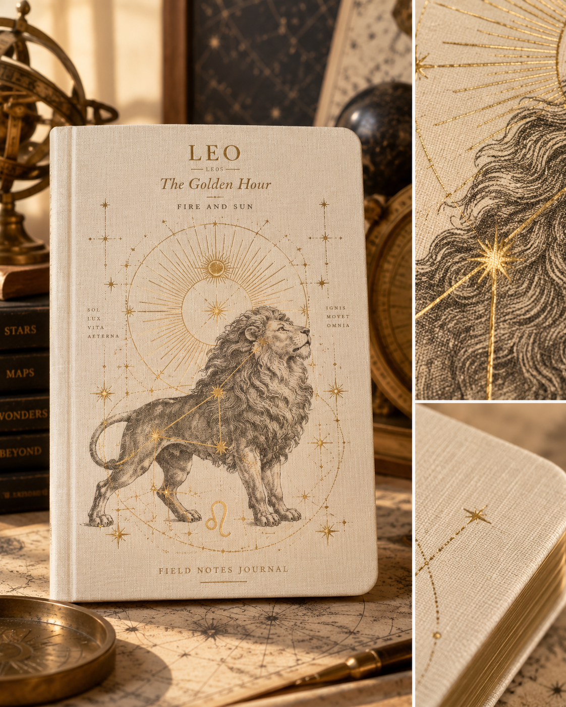 Leo Field Notes Journal — The Golden Hour