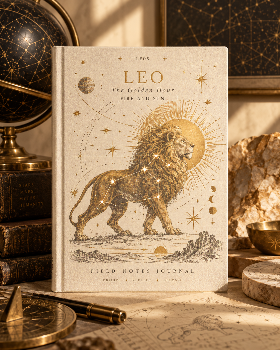 Leo Field Notes Journal — The Golden Hour