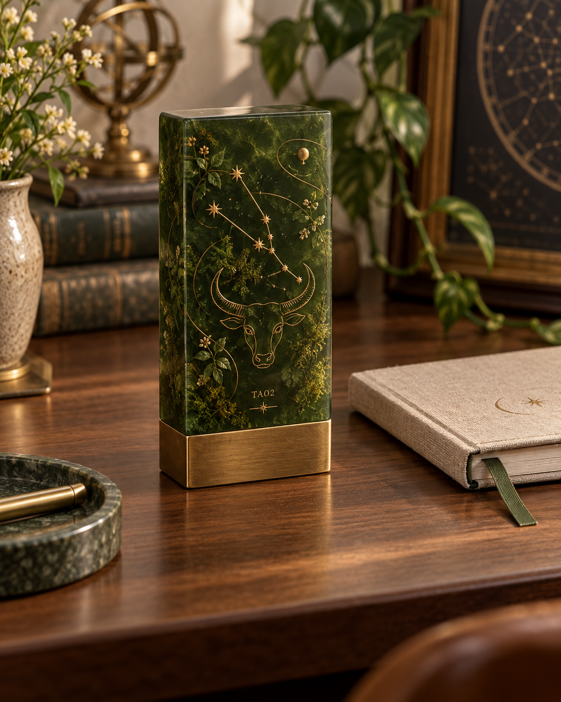 Taurus Celestial Desk Totem — The Quiet Garden