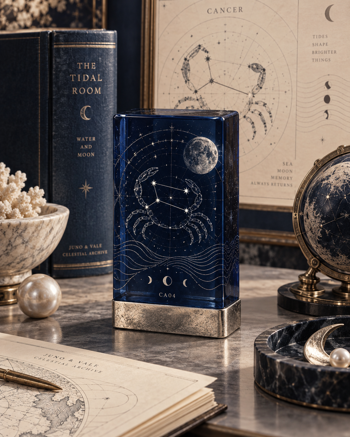 Cancer Celestial Desk Totem — The Tidal Room