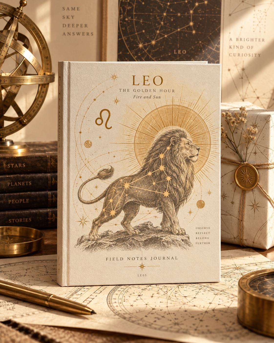 Leo Field Notes Journal — The Golden Hour