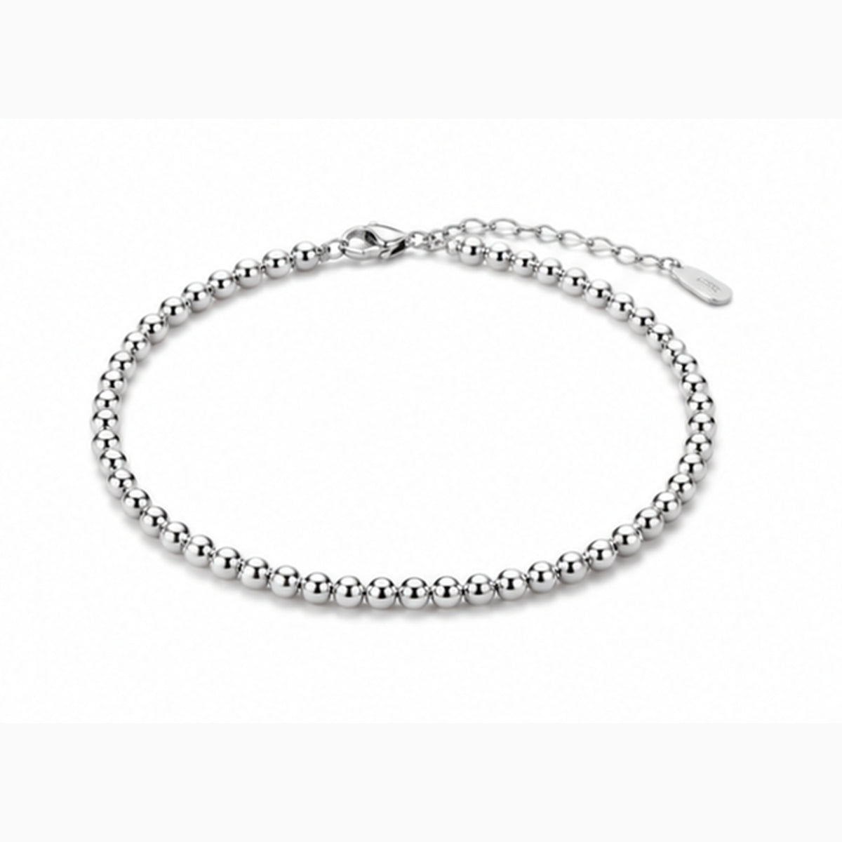 Beaded Stainless Steel Bracelet