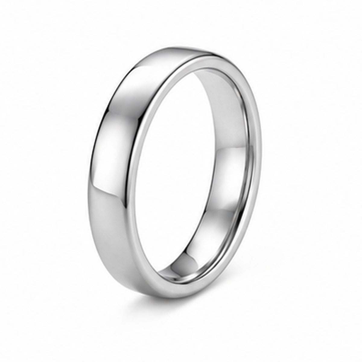 Minimalist Stainless Steel Band Ring
