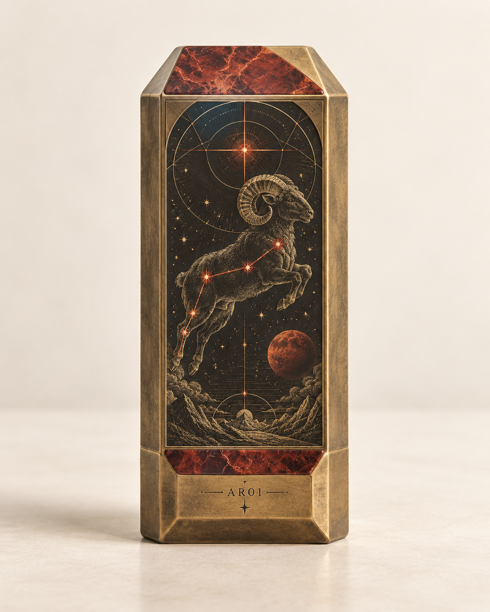 Aries Celestial Desk Totem — The First Spark