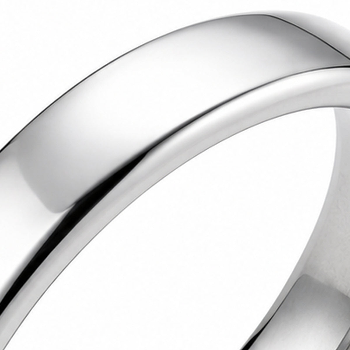 Minimalist Stainless Steel Band Ring