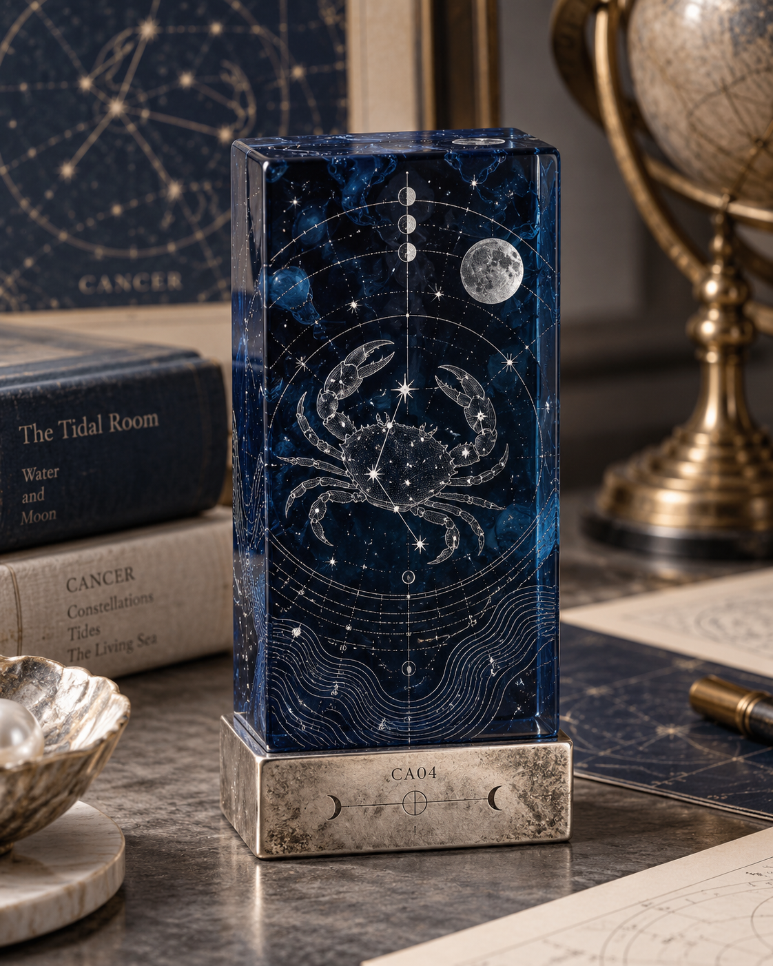 Cancer Celestial Desk Totem — The Tidal Room