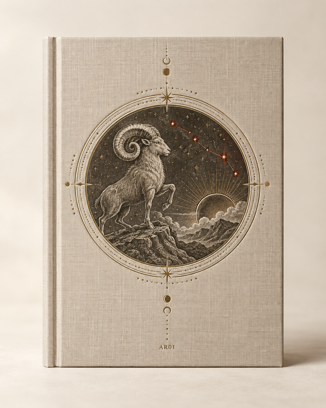 Aries Field Notes Journal — The First Spark