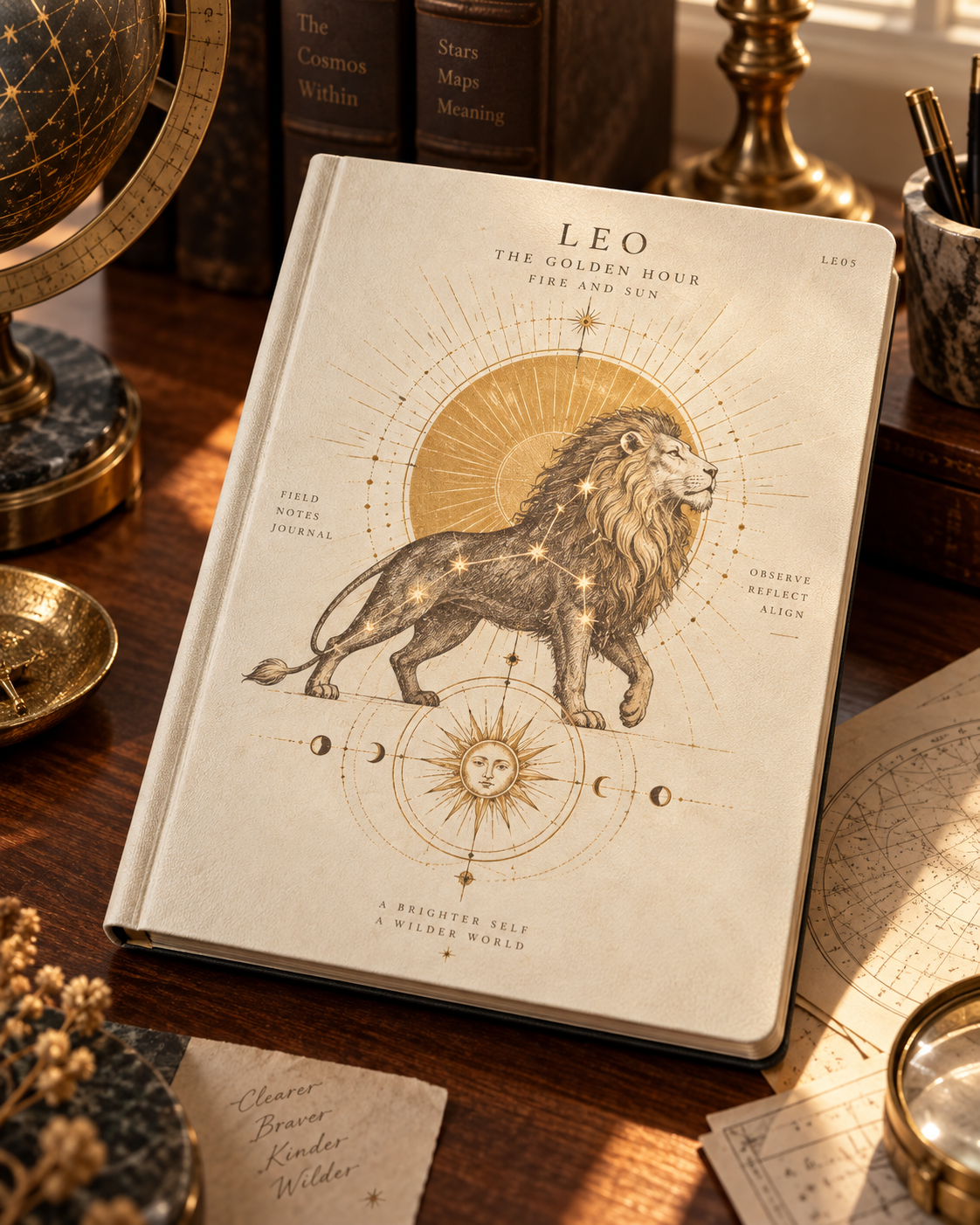 Leo Field Notes Journal — The Golden Hour