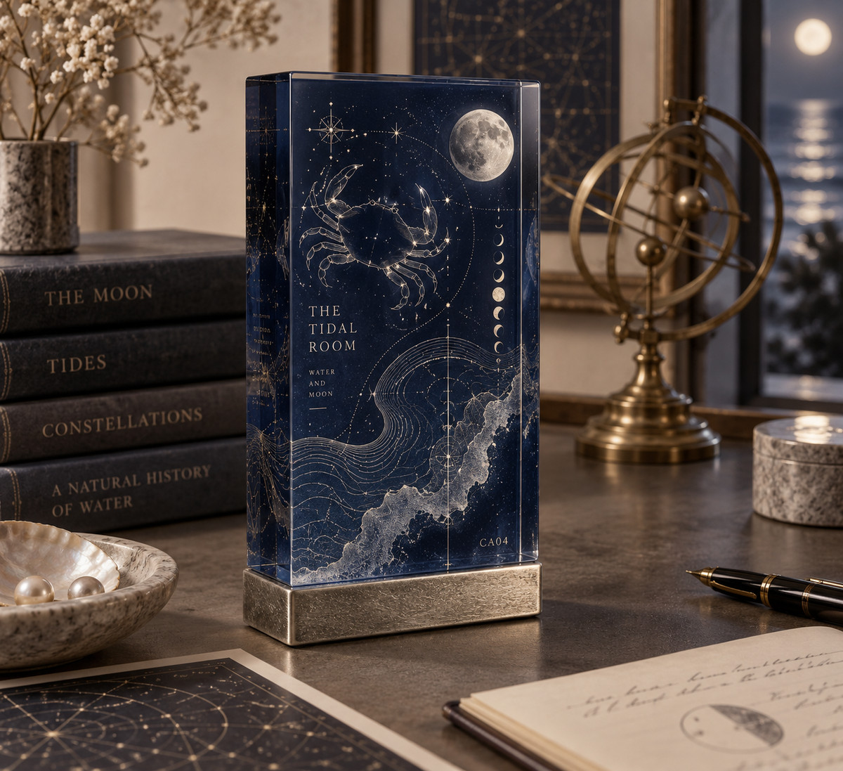 Cancer Celestial Desk Totem — The Tidal Room