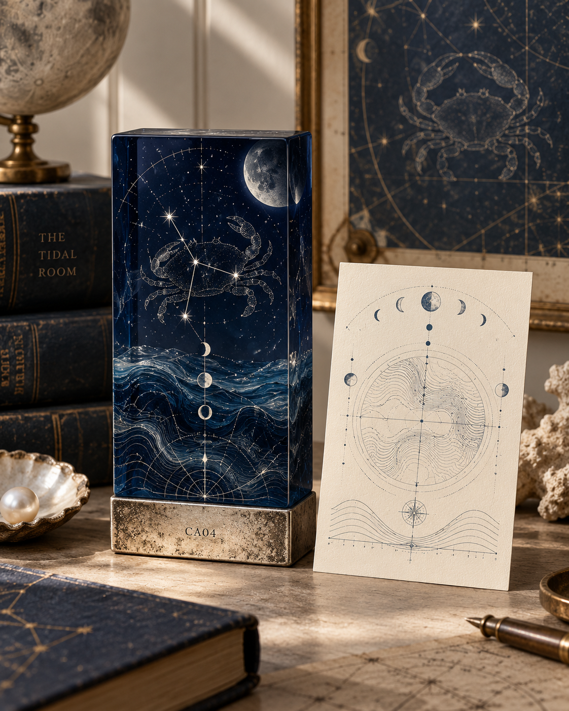 Cancer Celestial Desk Totem — The Tidal Room