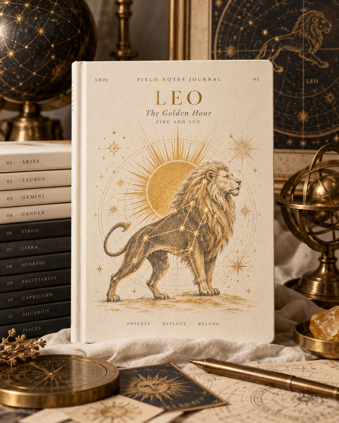 Leo Field Notes Journal — The Golden Hour