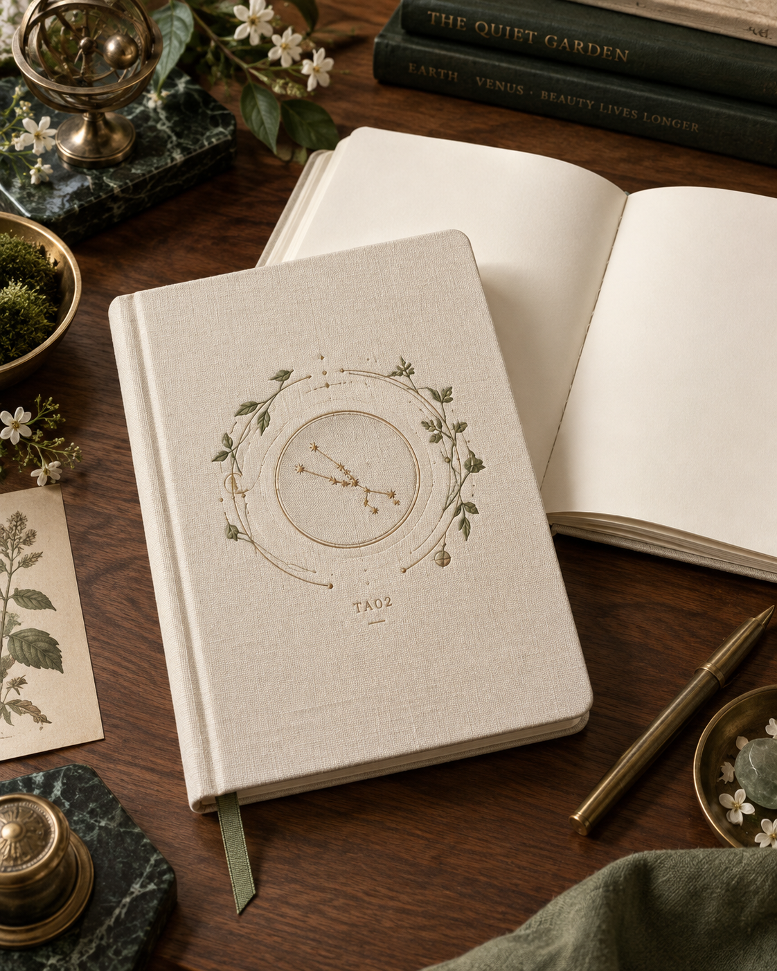 Taurus Field Notes Journal — The Quiet Garden