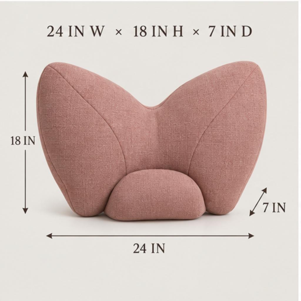 FoldWing Backrest Pillow