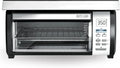 BLACK DECKER SpaceMaker Under Counter Toaster Oven, Digital Controls, Black/Stainless Steel, Fits 9&prime;&prime; Pizza or 4 Slices