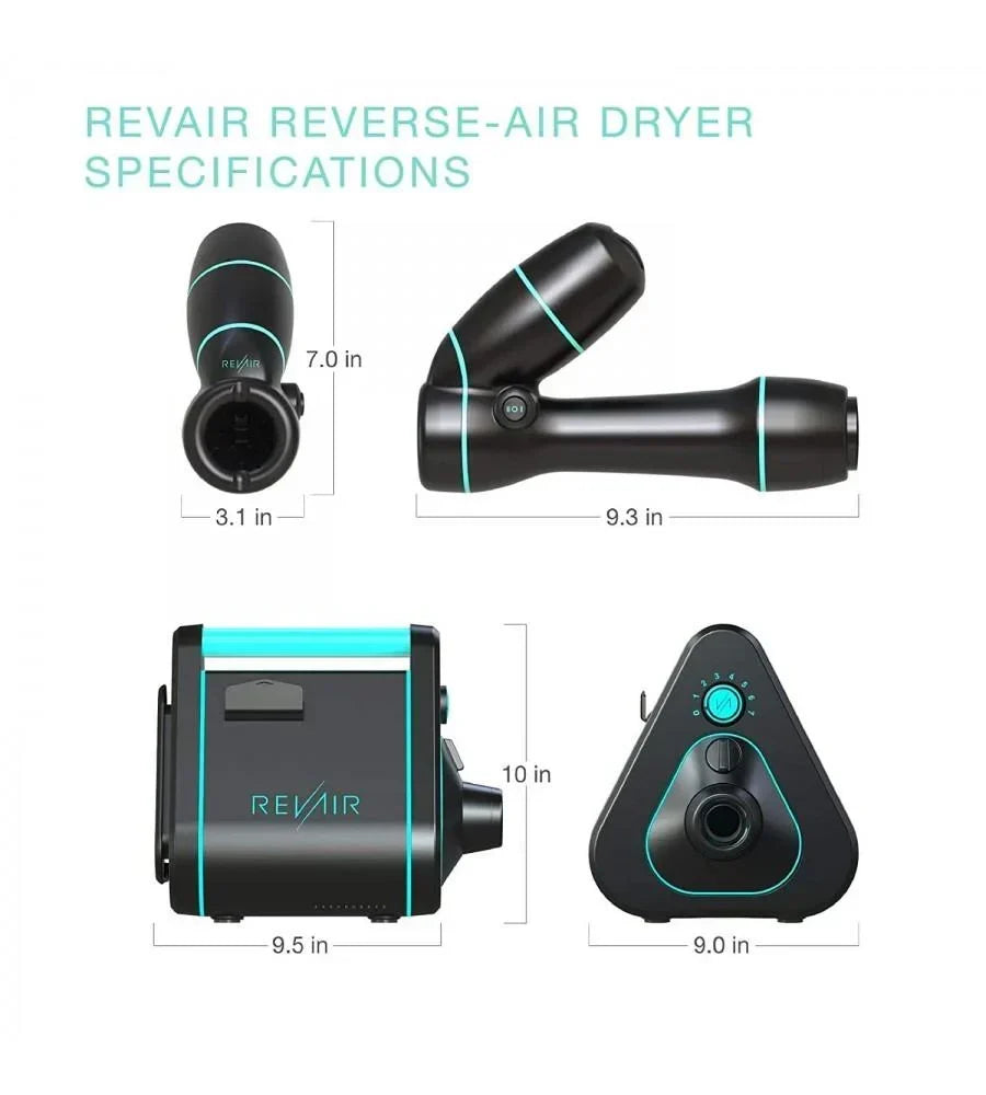 REVAIR Reverse-Air Hair Dryer | Easily Dry and Straighten Hair