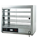 EUROCHEF Electric Food Warmer Display, 1000W, 4-Tier Stainless Steel