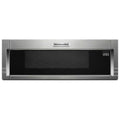 KitchenAid 30-Inch Low Profile Microwave Hood, 1000W, Stainless Steel, Dual LED, 4-Speed Ventilation