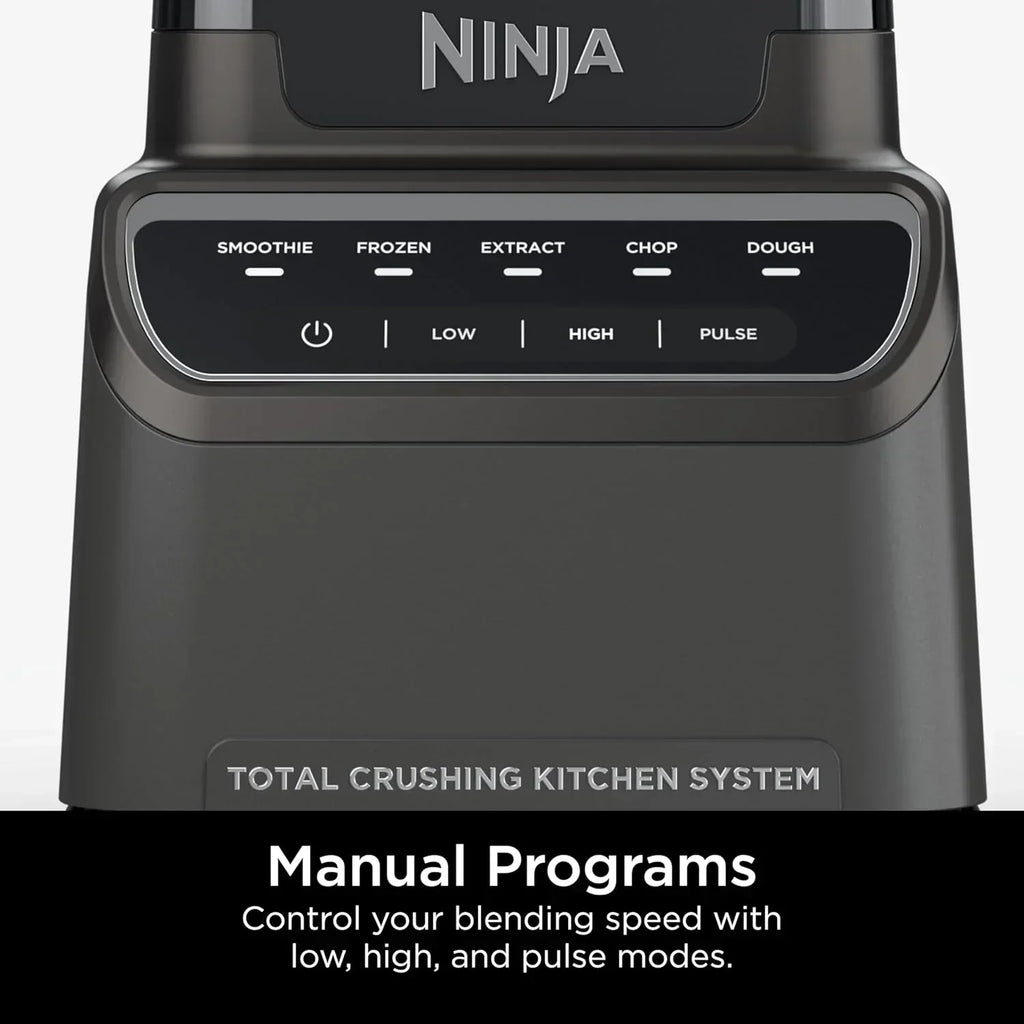 Ninja Mega Kitchen System, 1500-Watt, 72-Ounce Full-Size Blender and 8-Cup Food Processor with (2) 16-Ounce To-Go Cups