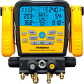 Fieldpiece SM482V Wireless 4-Port SMAN Manifold with Vacuum Gauge