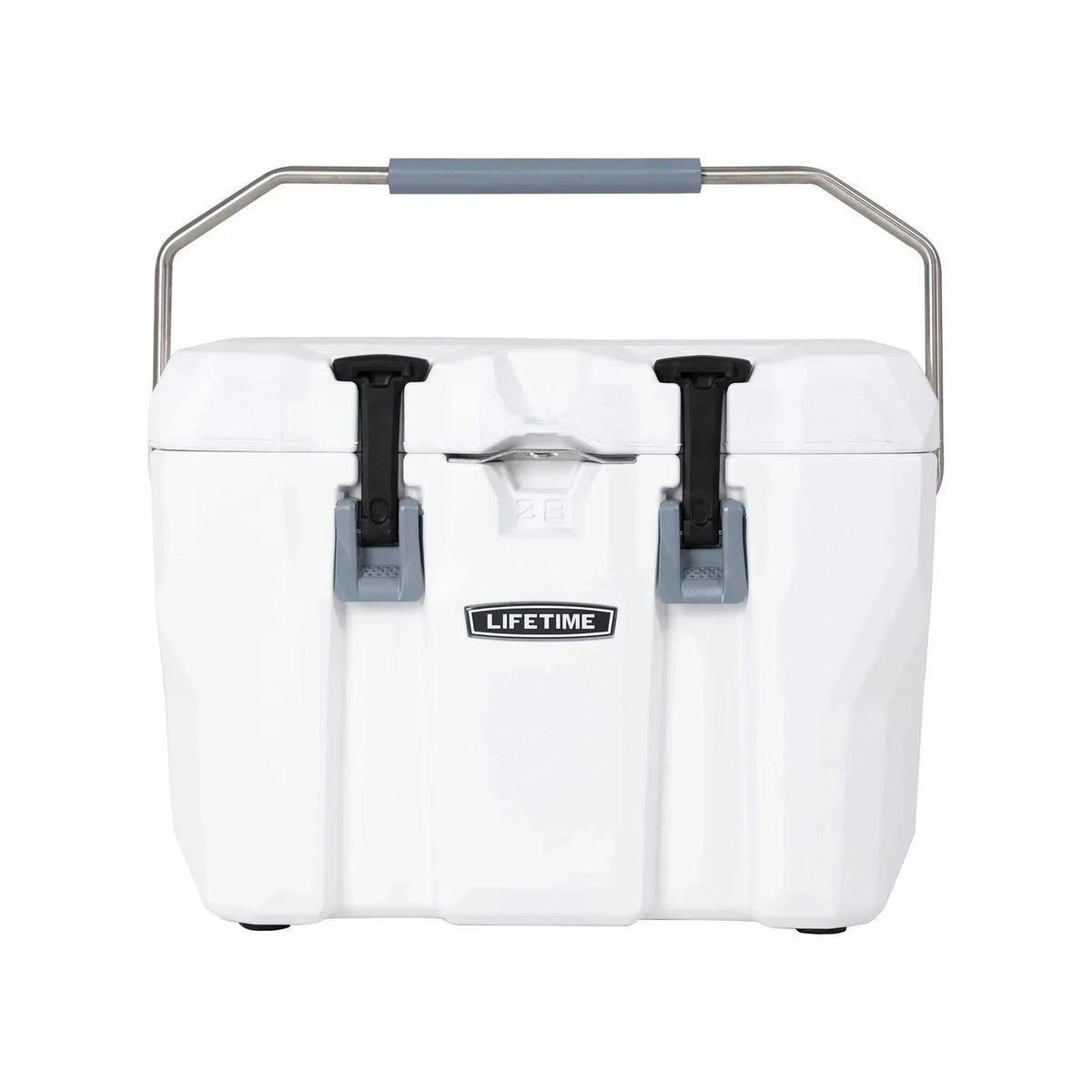 Lifetime Bear-Resistant High Performance Camping Cooler, 28 qt, 20 Can Capacity, Boulder Gray - 91289