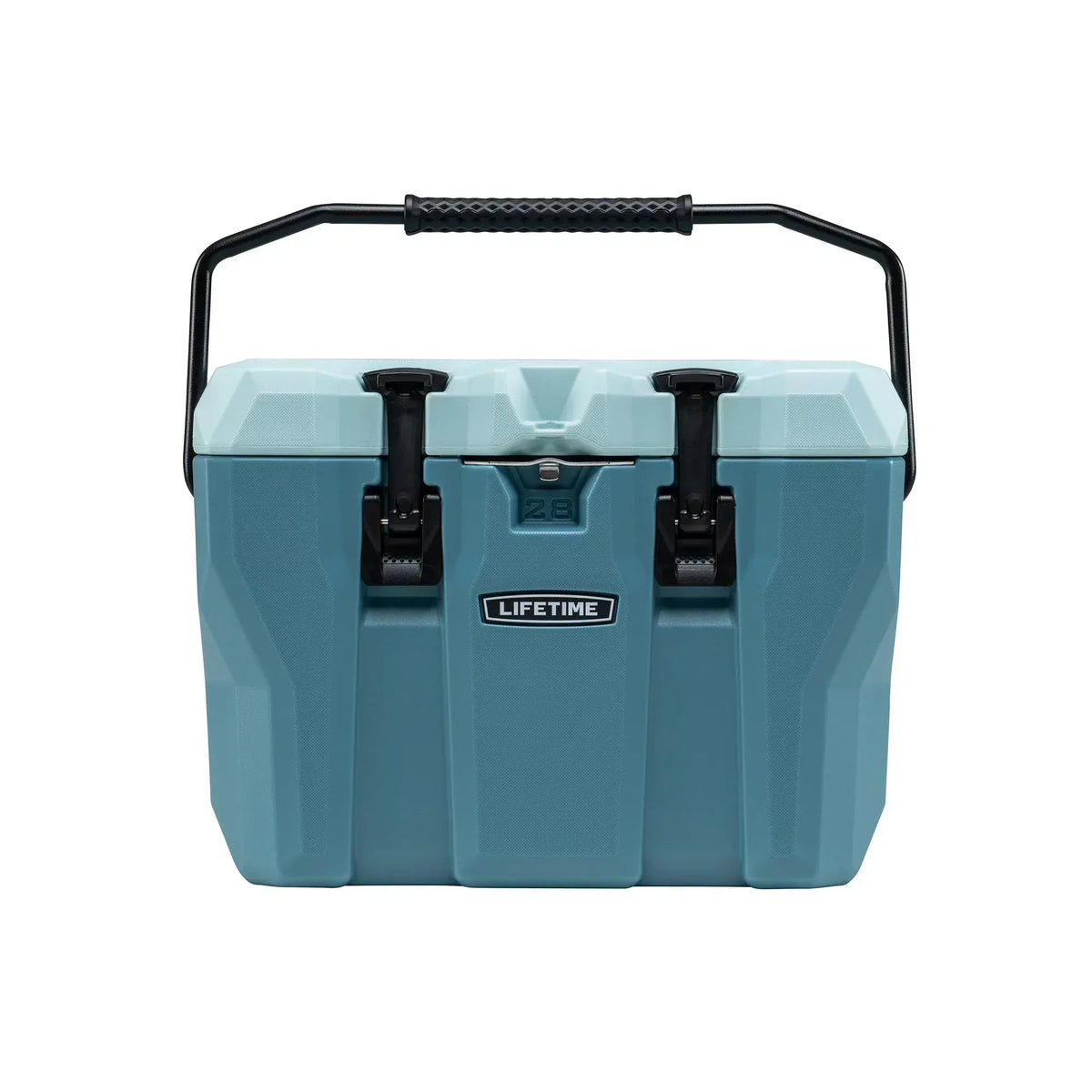 Lifetime Bear-Resistant High Performance Camping Cooler, 28 qt, 20 Can Capacity, Boulder Gray - 91289