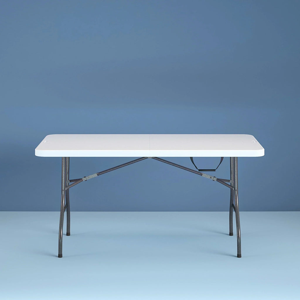 Cosco 6 Foot Folding Table in White Speckle