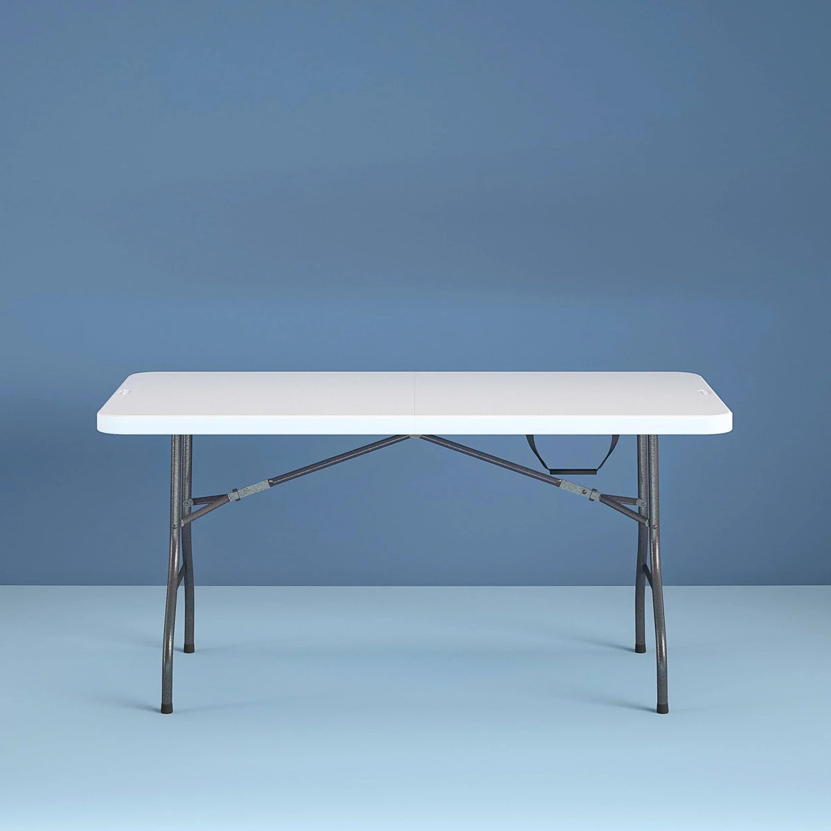 Cosco 6 Foot Folding Table in White Speckle