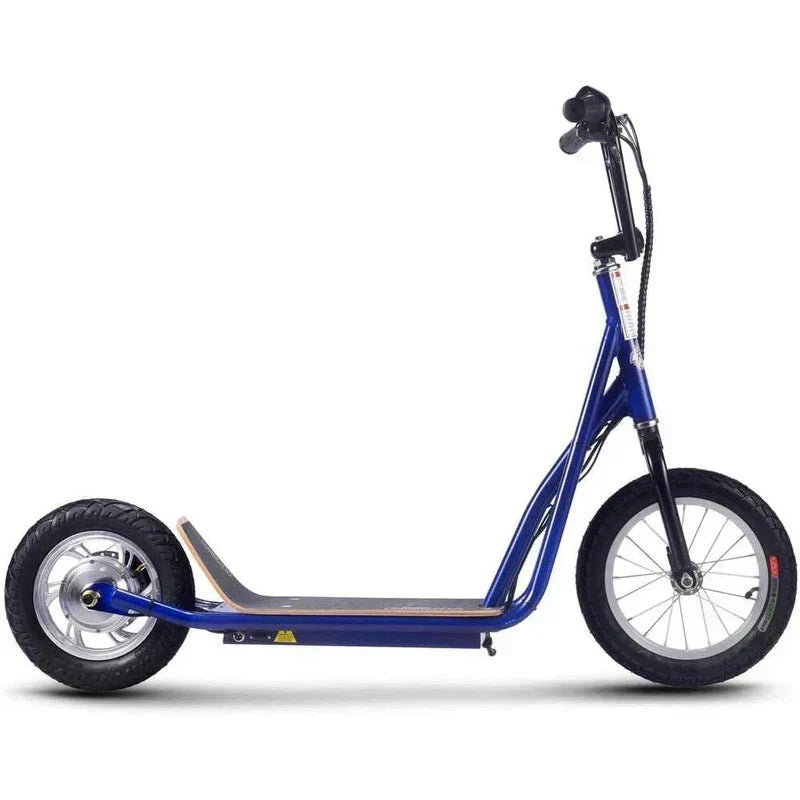 36v 350w Big Wheel Lithium Electric Scooter Blue (Groove-350)