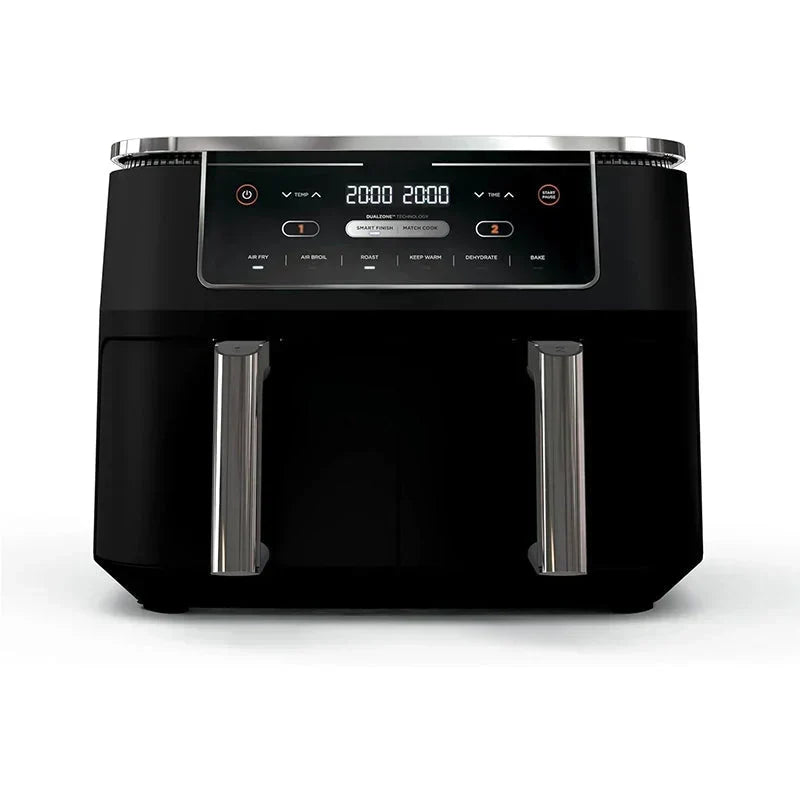 DZ401 Foodi 10 Quart 6-in-1 DualZone XL 2-Basket Air Fryer with 2 Independent Frying Baskets