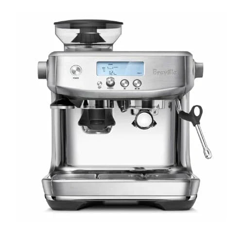 Breville the Barista Pro Espresso Machine with Grinder & Milk Frother, Espresso Maker with Seconds Heat Up, RM BES878BSS, Brushed Stainless Steel (Certified Remanufactured): Home & Kitchen