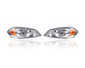 DEPO Headlight Assembly Pair for Chevrolet Impala and Monte Carlo - 25958360, 25958359
