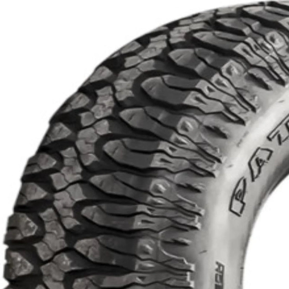 Milestar Mud Terrain Light Truck Tire LT37X12.50R17 124Q Load Range D - Patagonia M/T-02