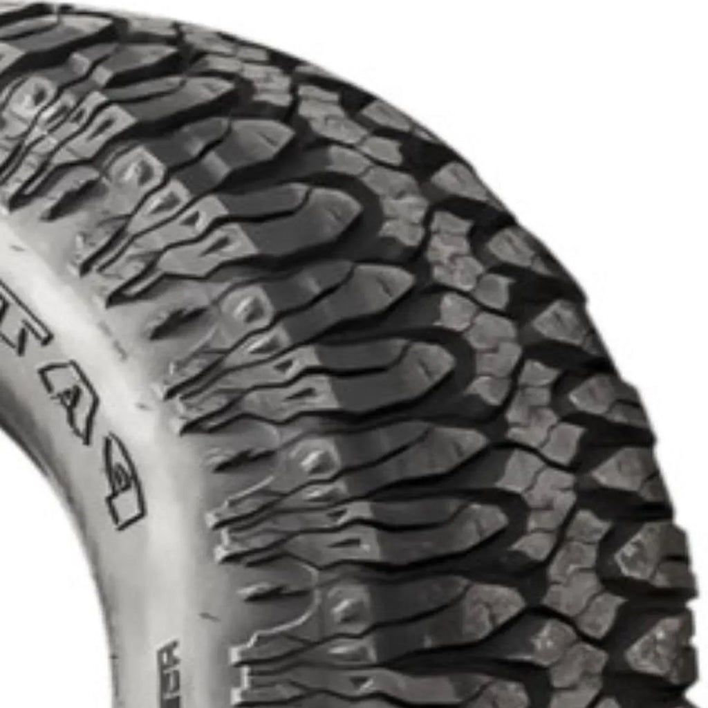 Milestar Mud Terrain Light Truck Tire LT37X12.50R17 124Q Load Range D - Patagonia M/T-02