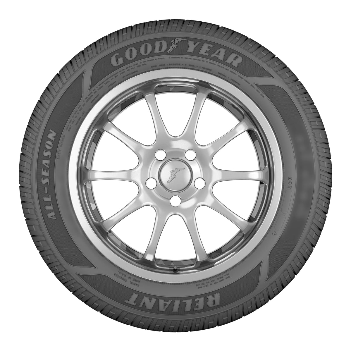 Goodyear Reliant All-Season Tire 225/65R17 102H - 242246