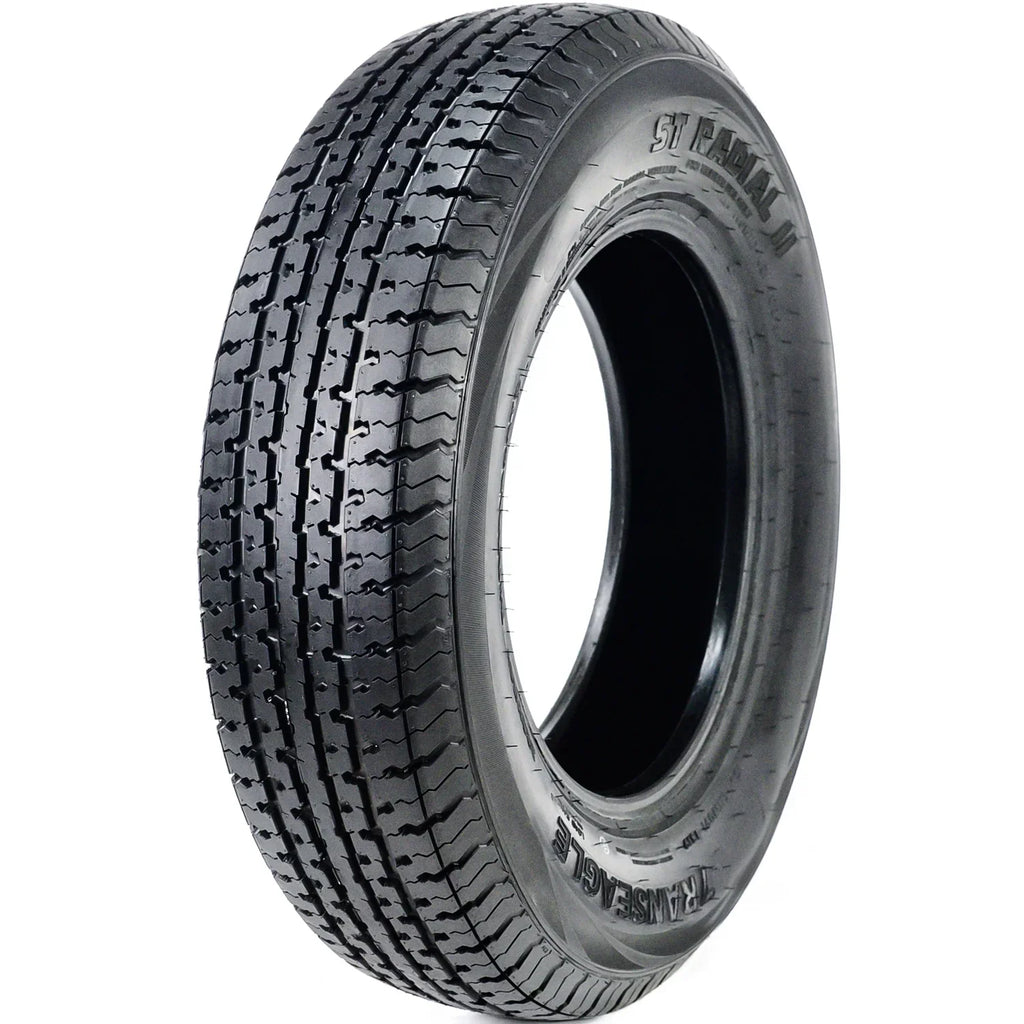 Transeagle ST Radial II Steel Belted Trailer Tires, ST205/75R15 107/102L Load Range D 8 Ply - Pair of 2