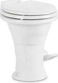 Dometic 310 RV Toilet, Oblong, PowerFlush, White