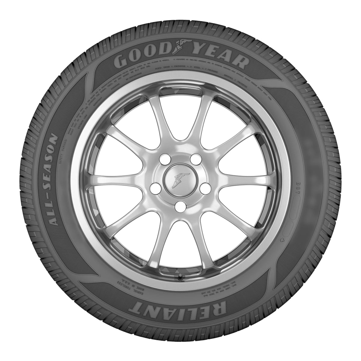 Goodyear Reliant All-Season Tire - 225/65R17 102H