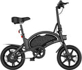 Jetson Bolt Pro 2025 Electric Bike, 30-Mile Range, 15.5 mph, Matte Black
