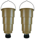 Moultrie Hanging Deer Feeders 5 Gallon, 2-Pack - Adjustable Timer