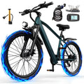 26 in Adult Electric Bike, 400W Motor, 25 MPH Top Speed, 40 Miles Range