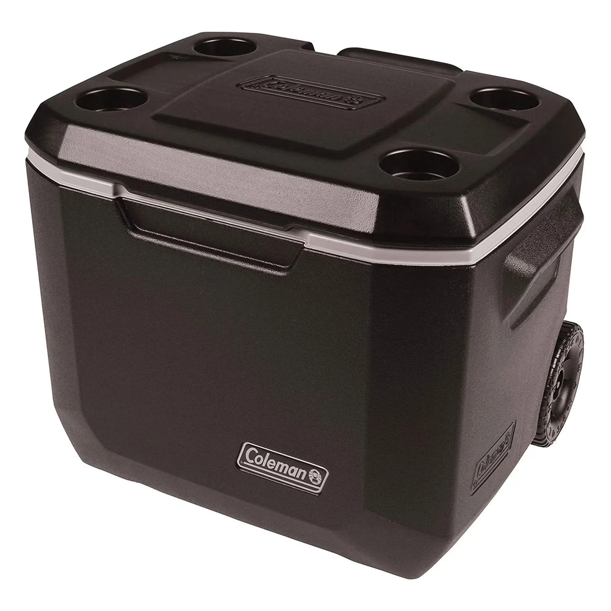 Coleman Xtreme 50 Quart 5-Day Hard Cooler With Wheels And Have-A-Seat Lid