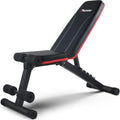 PASYOU Adjustable Weight Bench - 7 Back Positions, 500 lbs Capacity