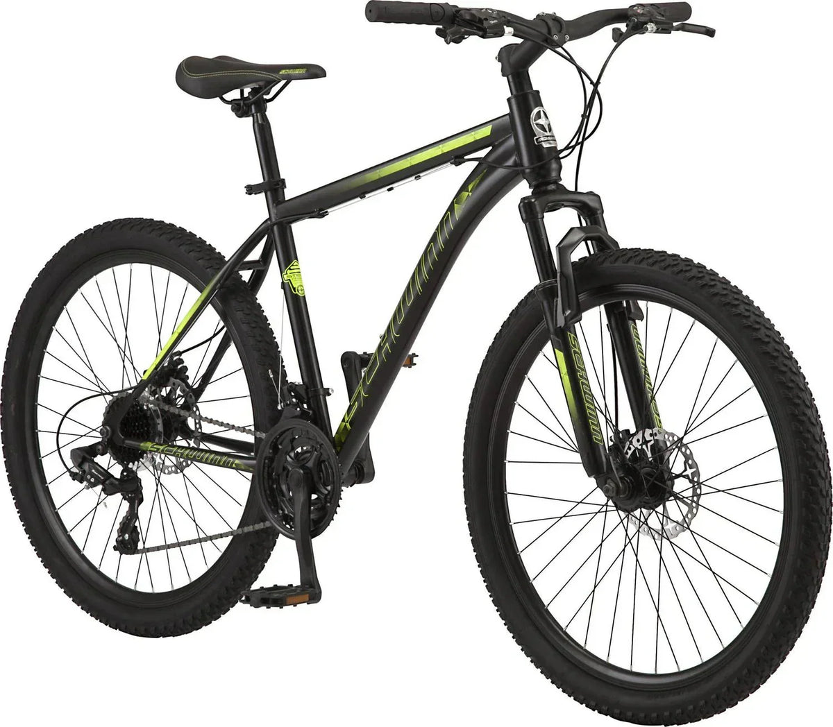 Schwinn Sidewinder Mountain Bike, 26-Inch Wheels, 21 Speeds, Black, Mens Style - S2792WMDS