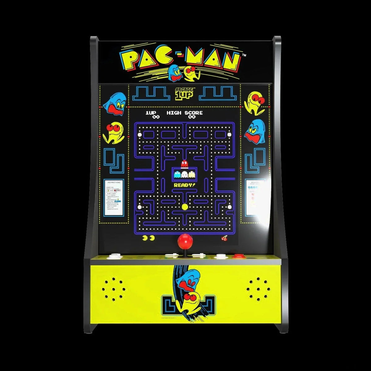 Arcade1Up Pac-Man Partycade 17-Inch LCD Arcade Game - PAC-D-10277