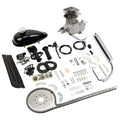 Zimtown 80cc 2 Stroke Engine Bike Motor Kit For 26in Bicycles - Silver White