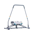 Aeroski Ski Fitness Workout Machine With Recoil Spring Resistance, Gray - 2.0
