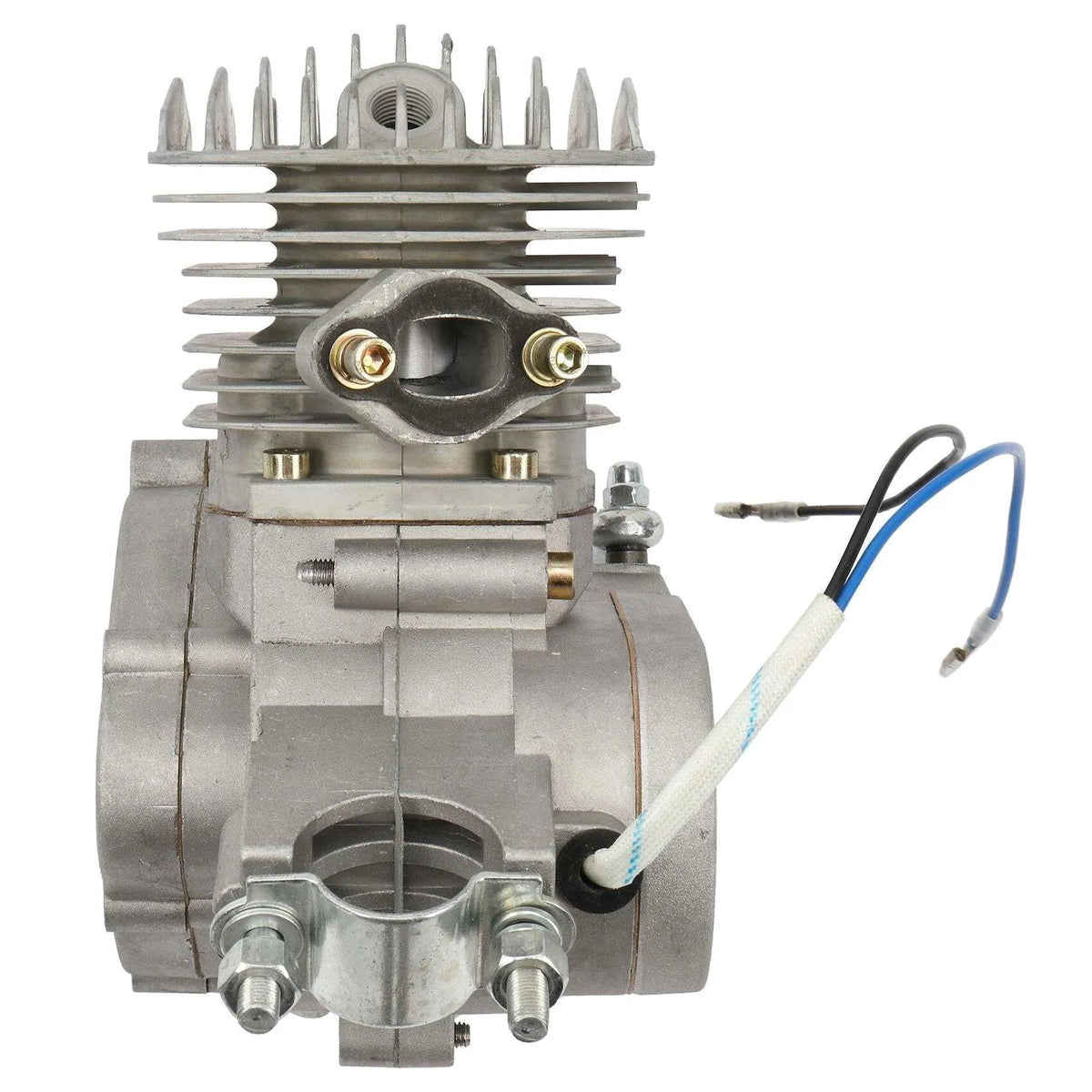 Zimtown 80cc 2-Stroke Engine Bike Motor Kit For 26in Bicycles, Silver White
