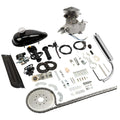 Zimtown 80cc 2-Stroke Engine Bike Motor Kit For 26in Bicycles, Silver White