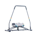 Aeroski Ski Fitness Workout Machine With Recoil Spring Resistance, Gray - 2.0