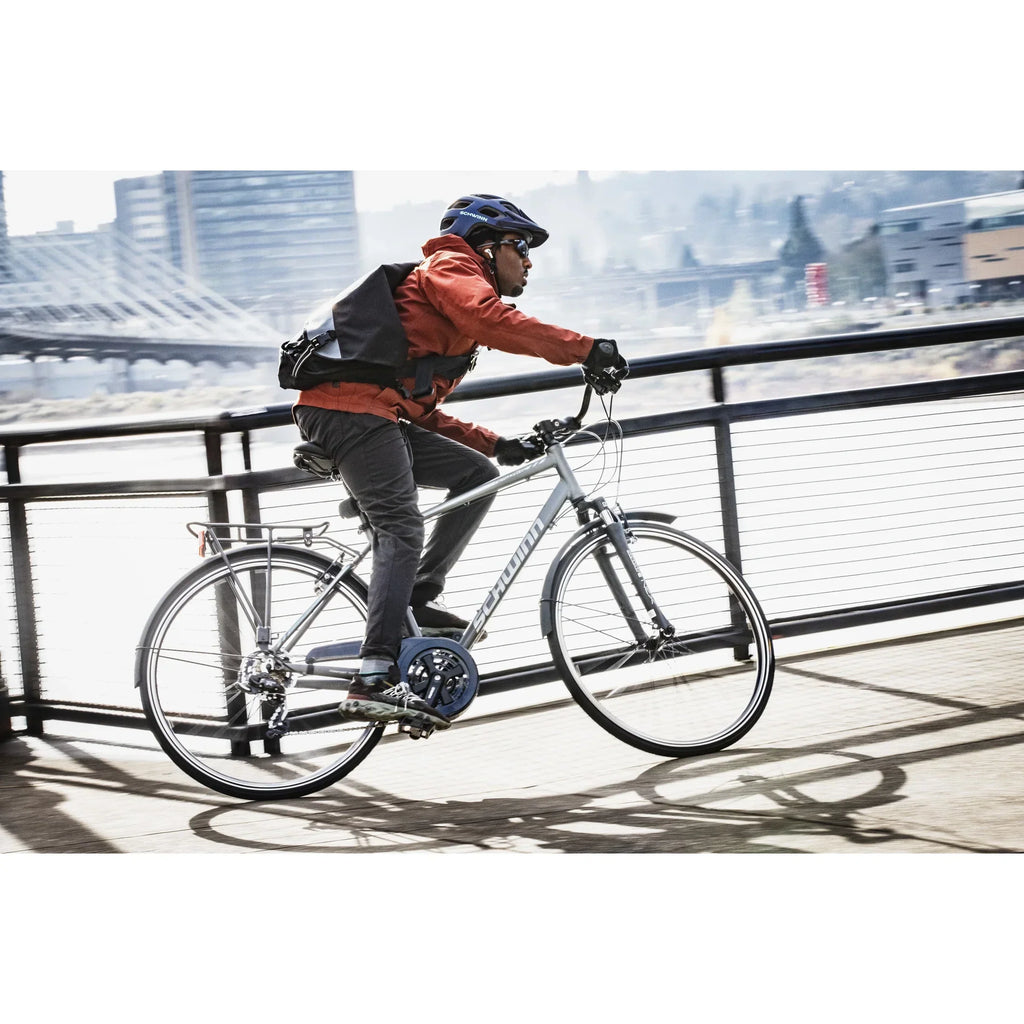 Schwinn Network 6c Hybrid Bike, 21 Speeds, Large 19.5 in Men's Style Frame, 700c Wheels, Grey
